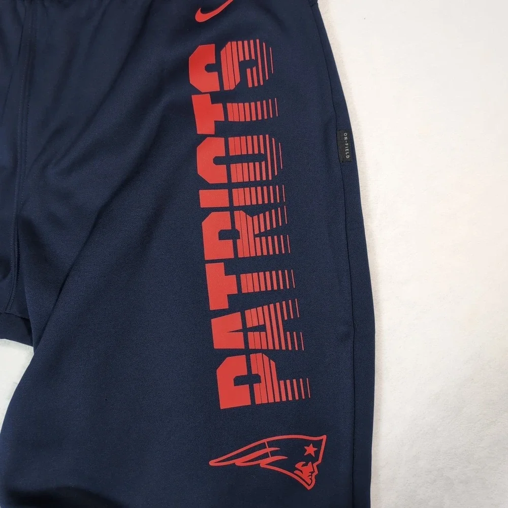 Nike NFL Patriots Joggers‎ Mens L Navy Blue NFL On-Field Dri-FIT CI2598-419